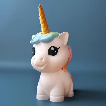 Umi das Einhorn – Sparschwein mit verstecktem Stauraum