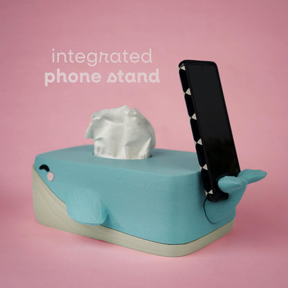 Bubbles the Whale – Taschentuchbox-Hülle