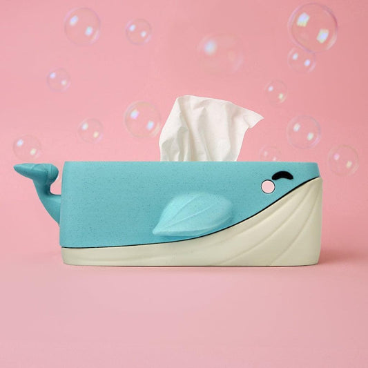 Bubbles the Whale – Taschentuchbox-Hülle